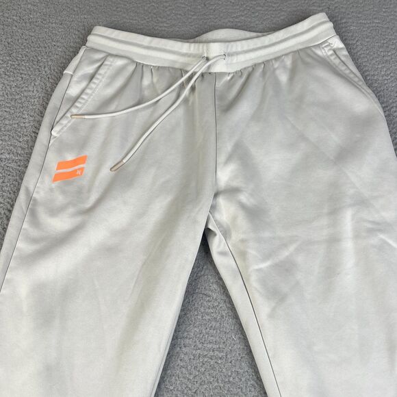 Hurley Sweat Pants Mens XL Gray Drawstring Athleisure Tapered Leg Surf Skate - Picture 1 of 16